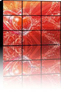 彩晨55寸液晶拼接屏 安全防护新选择，求关注！